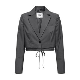 ONLY Sacou Onlalana L/S Short Tie 15334248 19-3917TCX blackened pearl