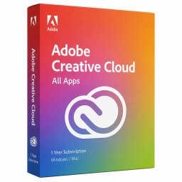 Adobe Creative Cloud All Apps , Individual Licenta 1 An pentru Windows E i Mac