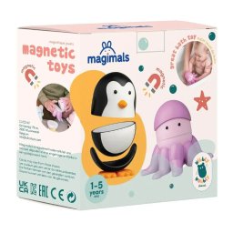 Joc cu magneti magimals pinguin si caracatita