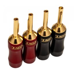 Set 4 conectori cablu boxe Taga Harmony TCB-008 tip banana