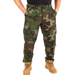 Pantaloni BDU Woodland Ripstop