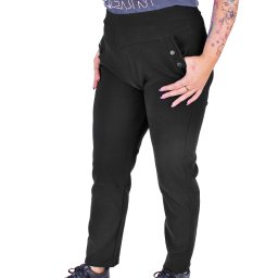 Pantaloni de trening pentru molettes negru STF