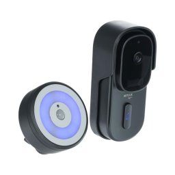 Retlux - Video sonerie cu senzor mișcare 5MP 1440p 5200 mAh Wi-Fi IP65 antracit
