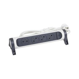 Prelungitor cu întrerupător Legrand 049459 4Z tip E 3m