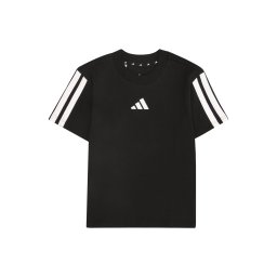 ADIDAS SPORTSWEAR Tricou funcțional 'Essentials' negru / alb