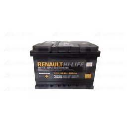 Acumulator 12V 60AH 510A Ca-Acid Renault Tip:Ca-Acid, Amplasare terminala 0(+ dreapta) V:12V, Capacitate:60Ah, Curent Pornire:510A Pentru autovehicule fara Functie-Start-Stop