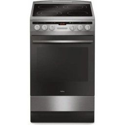 Aragaz Amica 57CE3.315HTAQ, vitroceramic, electric, 65 L, 50 cm, Inox