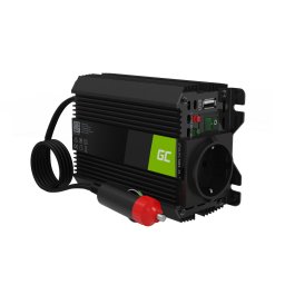 Invertor de tensiune PRO 150W/300W 12V la 230V Volt USB DC AC Green Cell