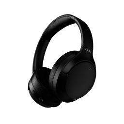 Casti Over-Ear Akai BTH-P200ANC, Wireless, Bluetooth, ANC, Negre