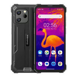 Telefon Mobil Blackview BV8900, Procesor Octa-Core Mediatek MT6779 Helio P90, Ecran IPS LCD touchscreen 6.5", 8GB RAM, 256GB Flash, Camera Duala 64 + 5 MP, Wi-Fi, 4G, Dual Sim, Android, Negru
