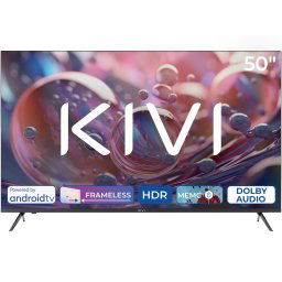 Televizor KIVI LED 50U760QB, 127 cm, Smart Android TV, 4K Ultra HD, Clasa F
