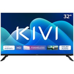 Televizor KIVI LED 32H730QB, 80 cm, Smart Android TV, HD, Clasa E