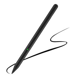 Stylus Pen Stylus Pen pentru Tableta Microsoft Surface, Palm Rejection, Tilt Sensitivity, Side Adsorption, 90mAh - (C581-C) - Black