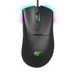 Mouse Gaming MS966 RGB 7 butoane 800-12000 DPI Negru