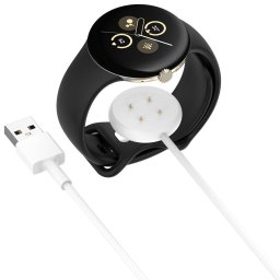 Incarcator pentru Google Pixel Watch3 (41mm, 45mm) / 2 / Fitbit Ace LTE, USB - (THC5) - White