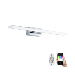 Aplică LED RGBW pentru baie Eglo 33767 TABIANO-C LED/15,6W/230V 60,5cm IP44 + telecomandă