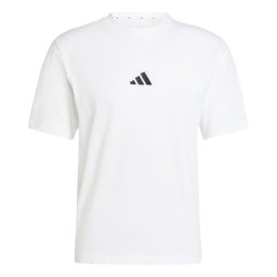 ADIDAS SPORTSWEAR Tricou funcțional 'Essentials' negru / alb