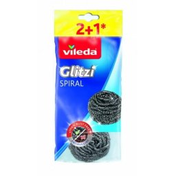 Diverse articole de curatenie Set 3 bureti vase, Vileda, Gri