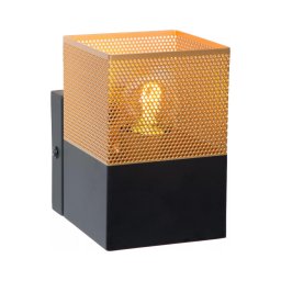 Aplică Lucide 21223/01/02 RENATE 1xE27/40W/230V auriu/negru