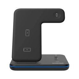 Încărcător fără fir Canyon 3 în 1 negru