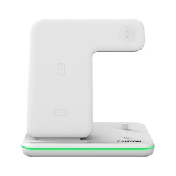 Încărcător fără fir Canyon 3 în 1 alb