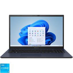 Laptop ASUS 15.6'' ExpertBook B1 B1502CVA, FHD, Procesor Intel Core i3-1315U (10M Cache, up to 4.50 GHz), 8GB DDR4, 512GB SSD, Intel UHD, Win 11 Pro Education, Star Black