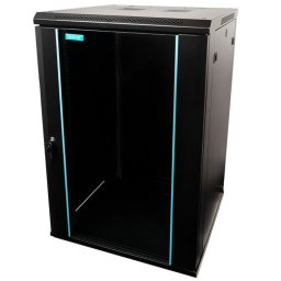 Cabinet 19" 18U 600x600mm Flatpack montare perete, Spacer SPCW-18U-600-BK-03