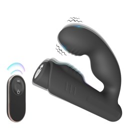 Vibrator Gladiator Remote Black