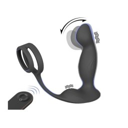Vibrator Virgil Ring Remote Black