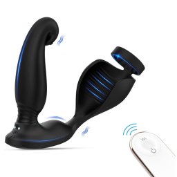 Vibrator Prostate Raptor Remote Black
