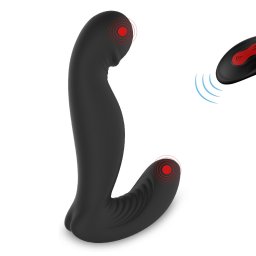 Vibrator Jiggle Remote Black