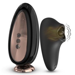 Vibrator Licking Mirror Black