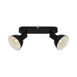 Spot Briloner 2674-025 RETRO 2xE14/25W/230V negru