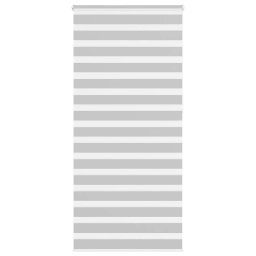 Jaluzea tip zebra gri deschis latime tesatura 100,9cm poliester GartenMobel Dekor