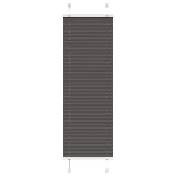 Jaluza plisata negru 40x150 cm Latime tesatura 39,4cm poliester GartenMobel Dekor