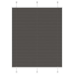 Jaluza plisata negru 110x150 cm Latime tesatura 109,4 cm GartenMobel Dekor