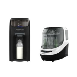 Pachet BebeStart 12 - Espressor Formula Pro Advanced Black + Bottle Washer Pro