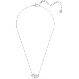Swarovski Lanțuri 'Attract Soulmates' argintiu / transparent