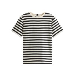 Next Tricou ecru / negru