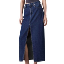 CALVIN KLEIN Fusta Maxi Skirt J20J224531 1BJNI denim dark