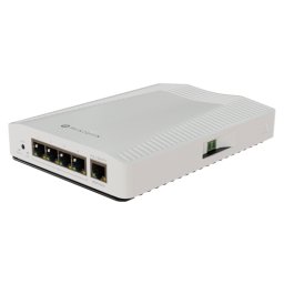 Router 4 porturi 10G, 1 port 1G, sina DIN - MikroTik CRS304-4XG-IN