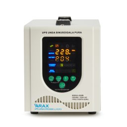 UPS Centrala termica sinus PRO 800E 500W, sinus pur, acumulator extern, Compatibil LiFePo4