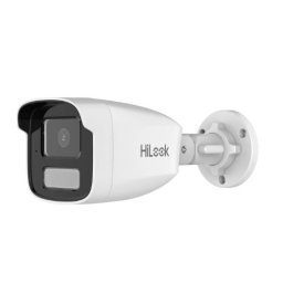 Camera IP Hikvision HiLook, 2MP, lentila 4mm, IR 50m, lumina alba 50m, microfon, PoE, IP67 - IPC-B420HA-LU(4mm)