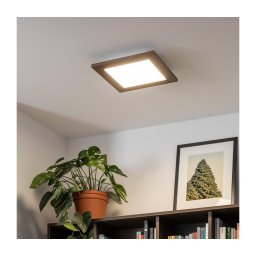 Eglo - Panou LED SALOBRENA 2, 16W, 230V, dimabil, maro închis
