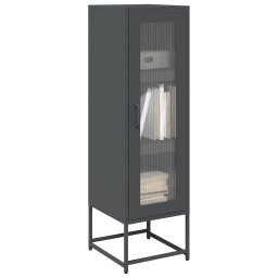 Dulap înalt, antracit, 36x39x123 cm, otel laminat la rece GartenMobel Dekor