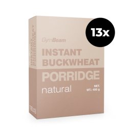GymBeam Terci instant din hrișcă 13 x 450 g fără aromă