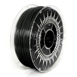 Filament: PLA neagră 1kg 1,75mm DEV-PLA-1.75-BK