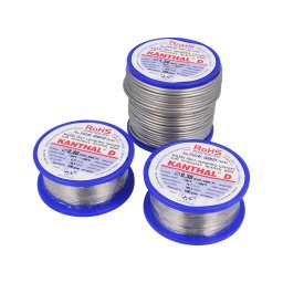 Nichelină - Sârmă rezistivă -100÷1300°C Ambalaj : 0,1kg Ø Exterior : 0.4mm KANTHAL-D-0.40/100
