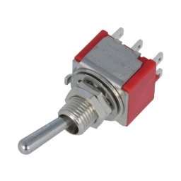 Întrerupător: basculant Poziţii:2 DPDT ON-ON 2A/250VAC 1MD1T1B1M1QE