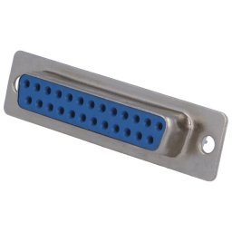 Mufă D-Sub PIN:25 mamă lipire pe cablu gold flash DSC-125